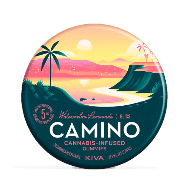 Camino Kiva Camino Watermelon Lemonade Gummies 5mg 20pk