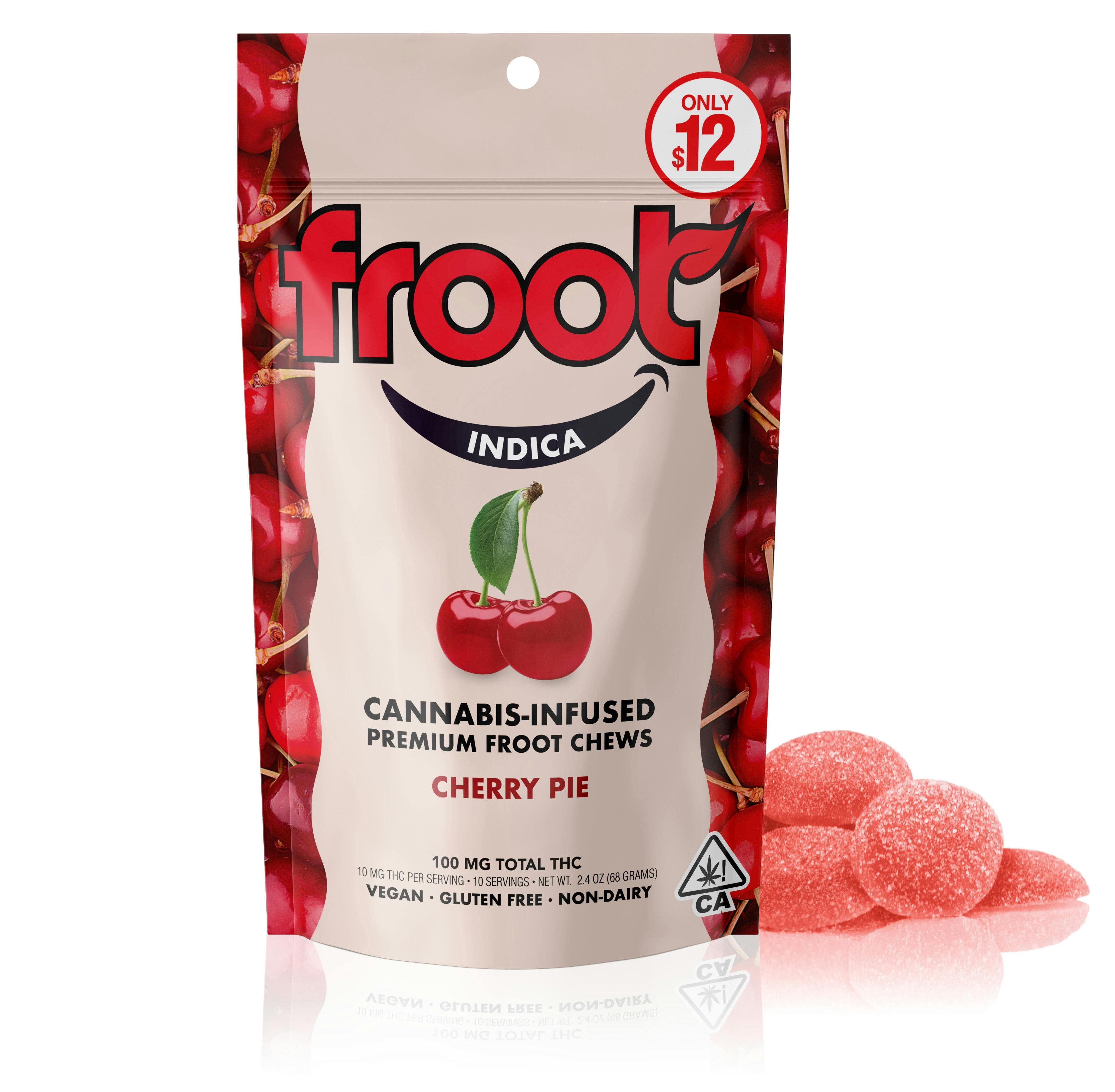 Froot Cherry Pie Gummy 10 Pack 100MG