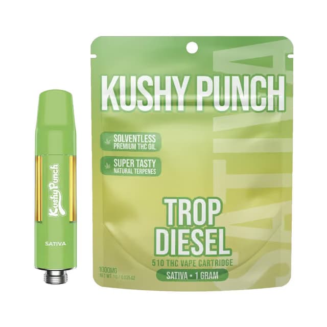 Kushy Punch THC VAPE - TROPICAL DIESEL - 1G