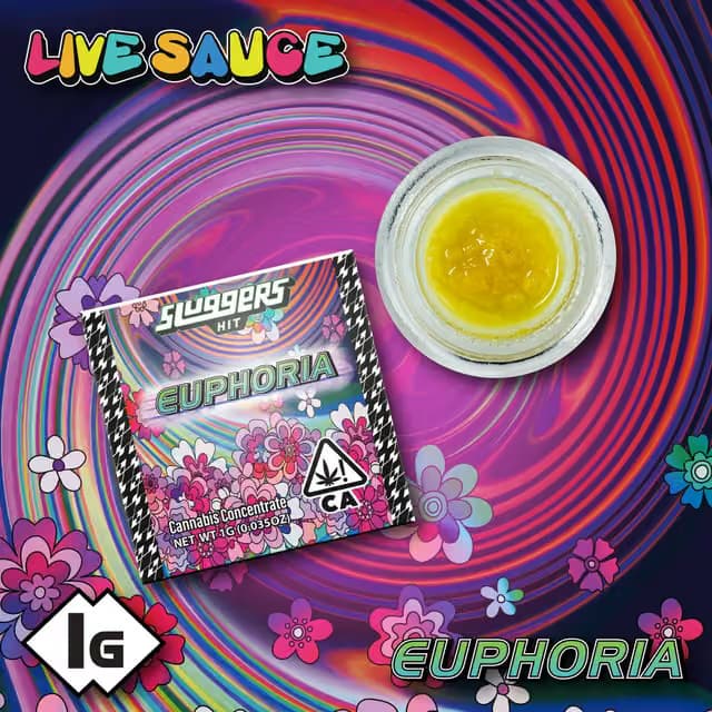 SLUGGERS HIT Euphoria | 1g Live Sauce