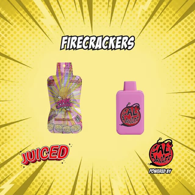 Firecracker by Cali Banger Pink Lemonade | 1.2g Juiced AIO