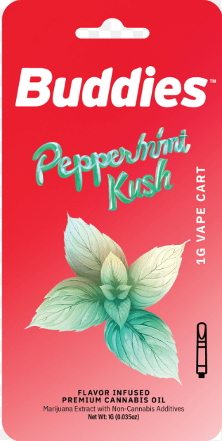 Buddies Peppermint Kush, Flavored Distillate, 1g