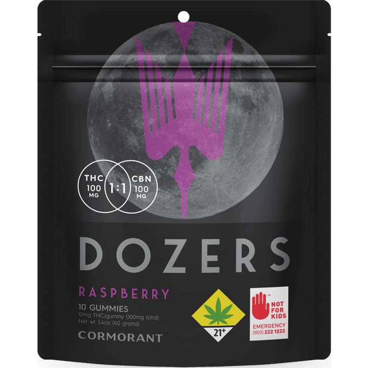 Cormorant 1:1 Raspberry [10pk] (100mg CBN/100mg THC)