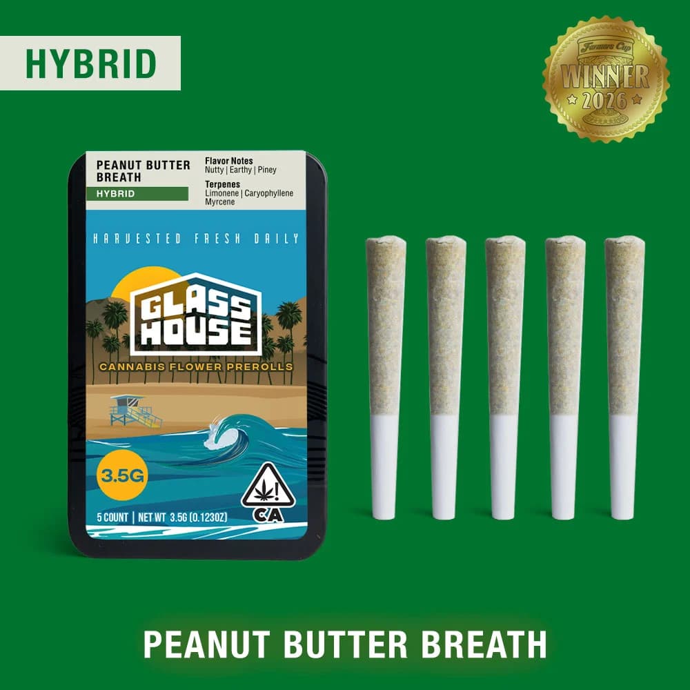 Glass House Farms Peanut Butter Breath [.7g 5pk]