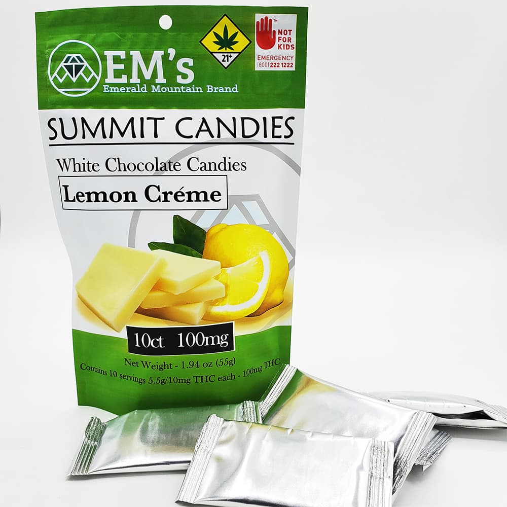 Emerald Mountain White Chocolate - Lemon Creme [10pk] (100mg)