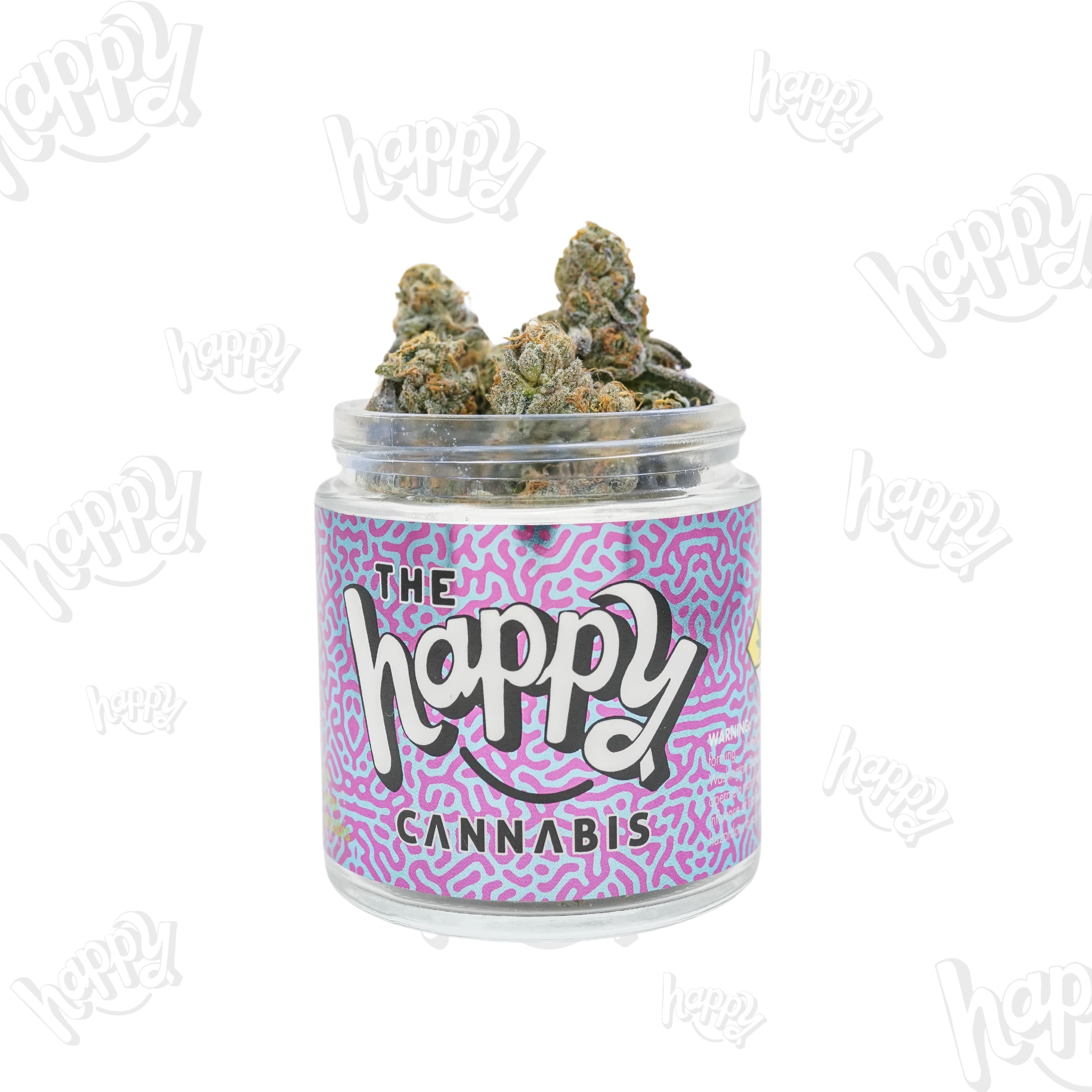 The Happy Cannabis Wedding Cake