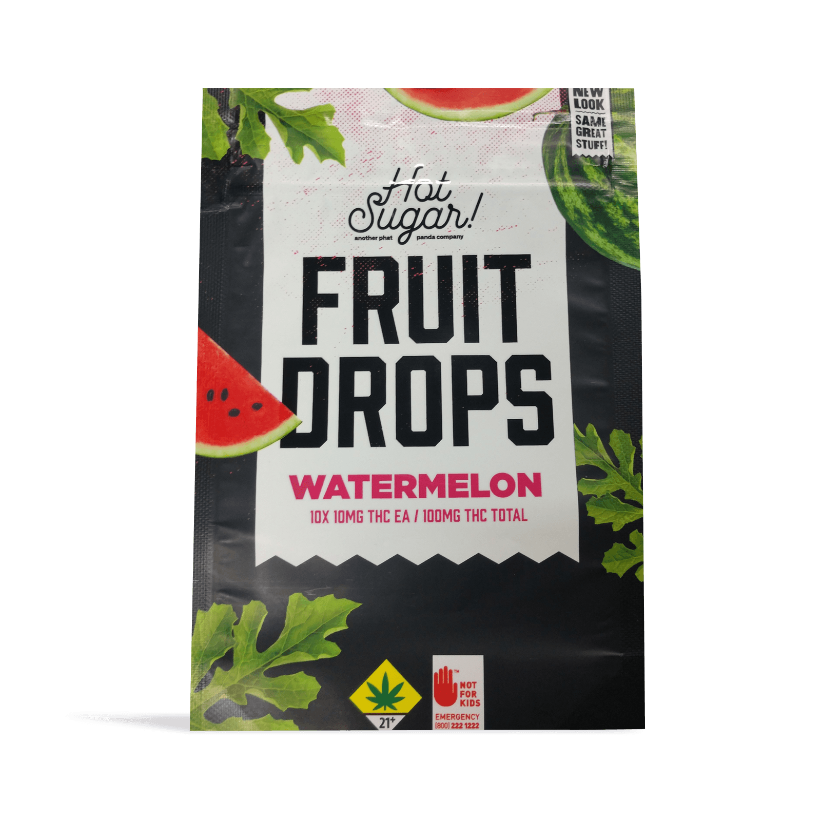 Hot Sugar Watermelon Fruit Drops [10pk] (100mg)