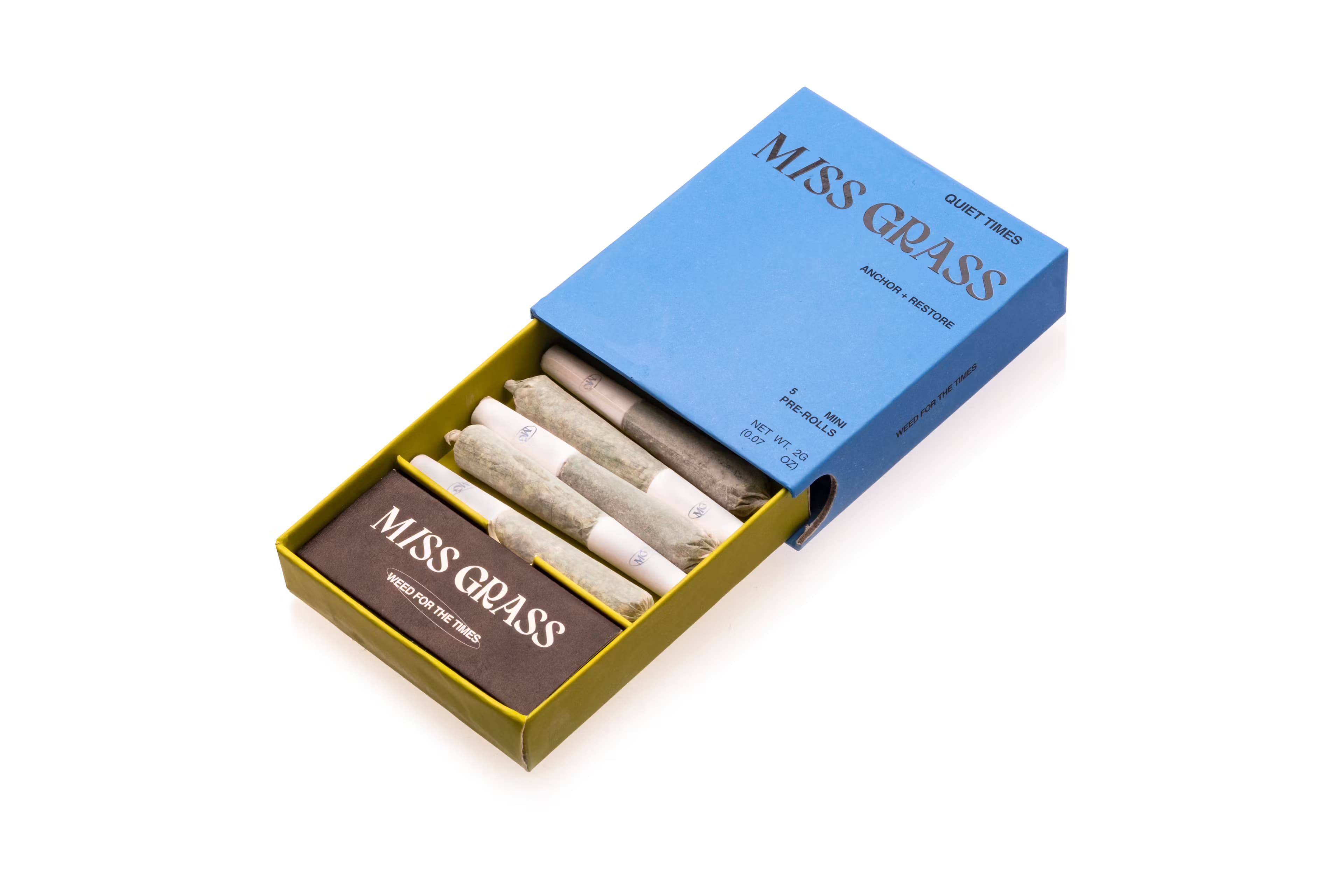 Miss Grass Quiet Times | Chem D | Pre-Roll Pk | 0.4g x 5