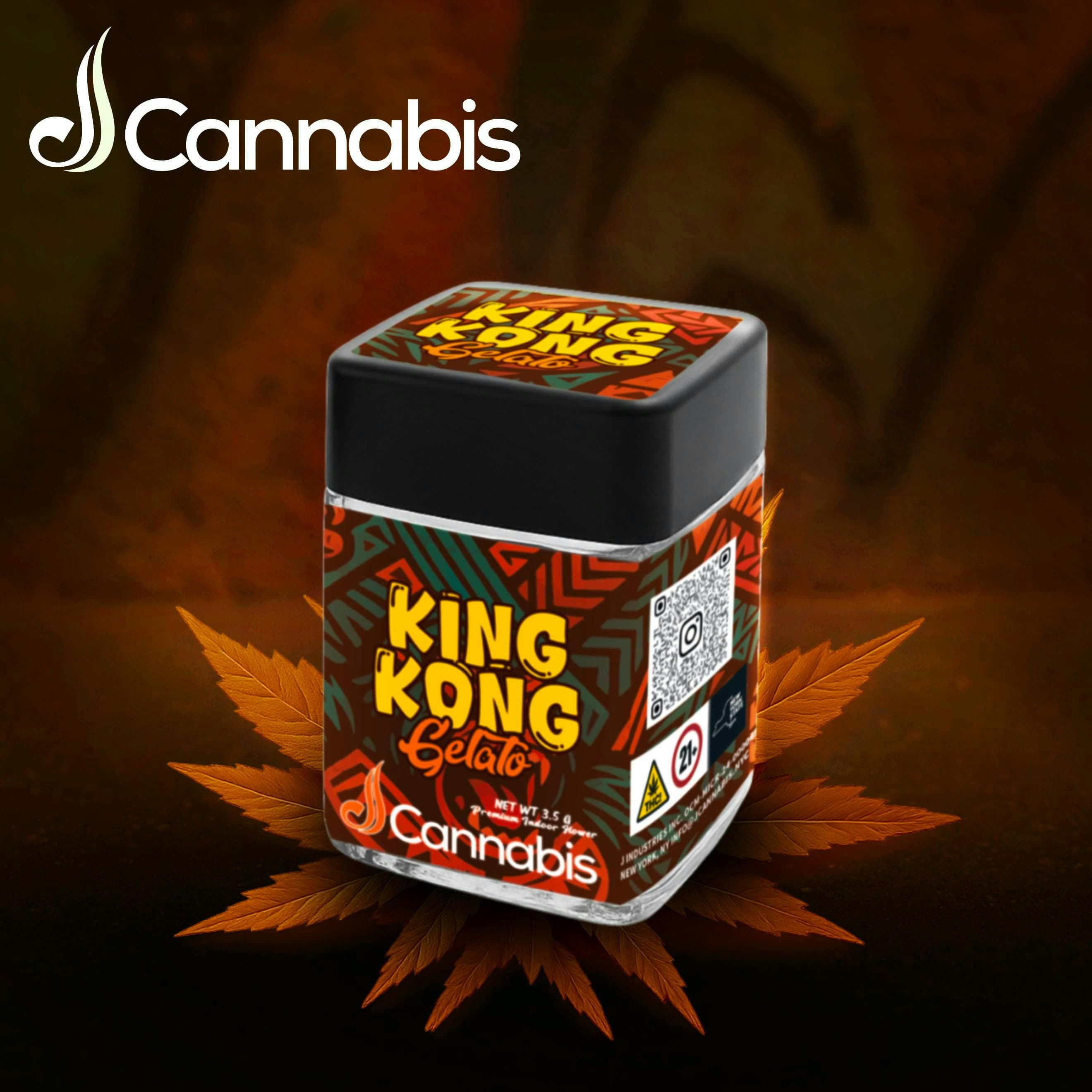 J Cannabis King Kong Gelato | Indoor Flower