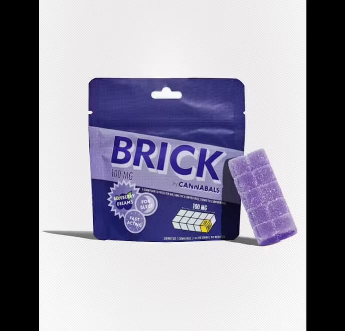 Cannabals Blueberry Dreams | Gummy Brick | 100mg