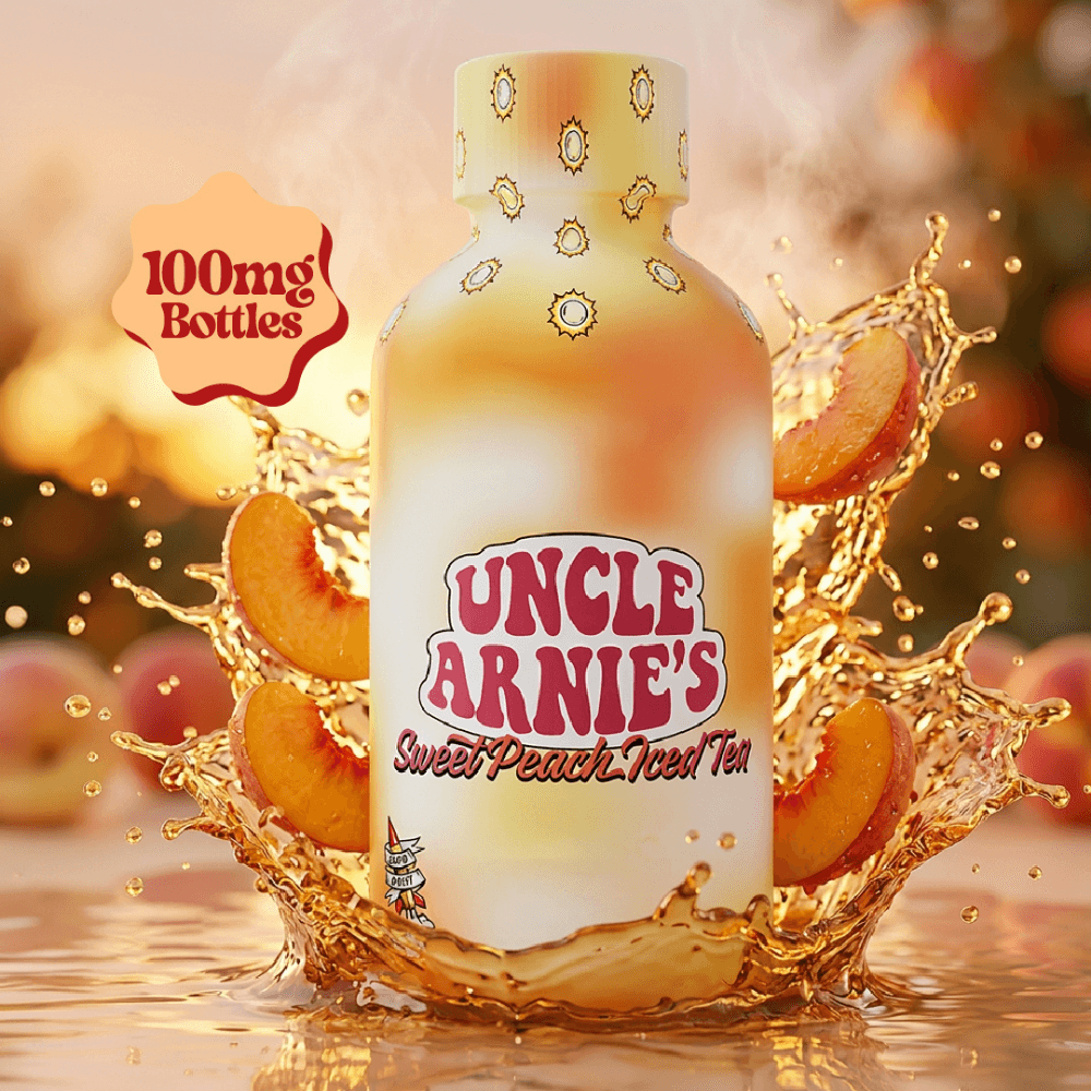 Uncle Arnie's Peach Ice Tea [8oz] (100mg)