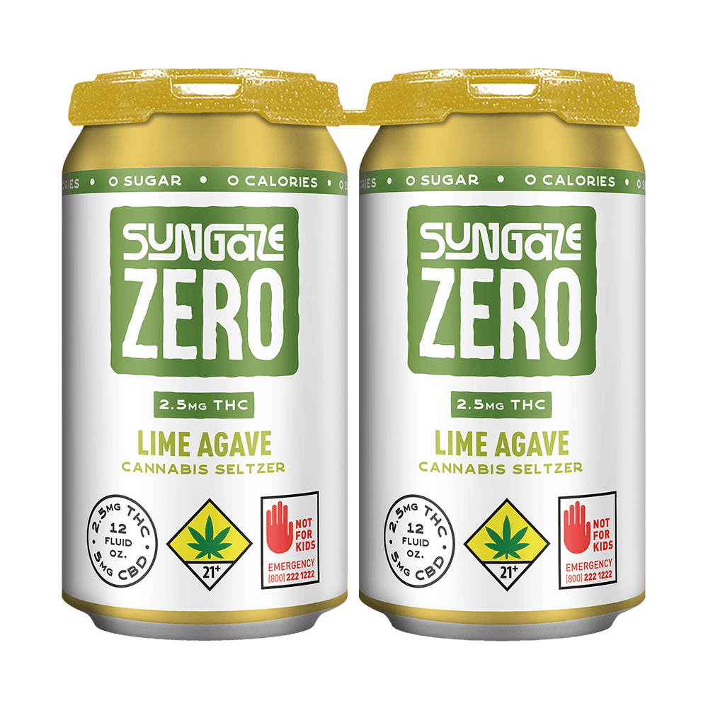Sungaze Sungaze Zero: Lime Agave [1pk] (5mg CBD/2.5mg THC)
