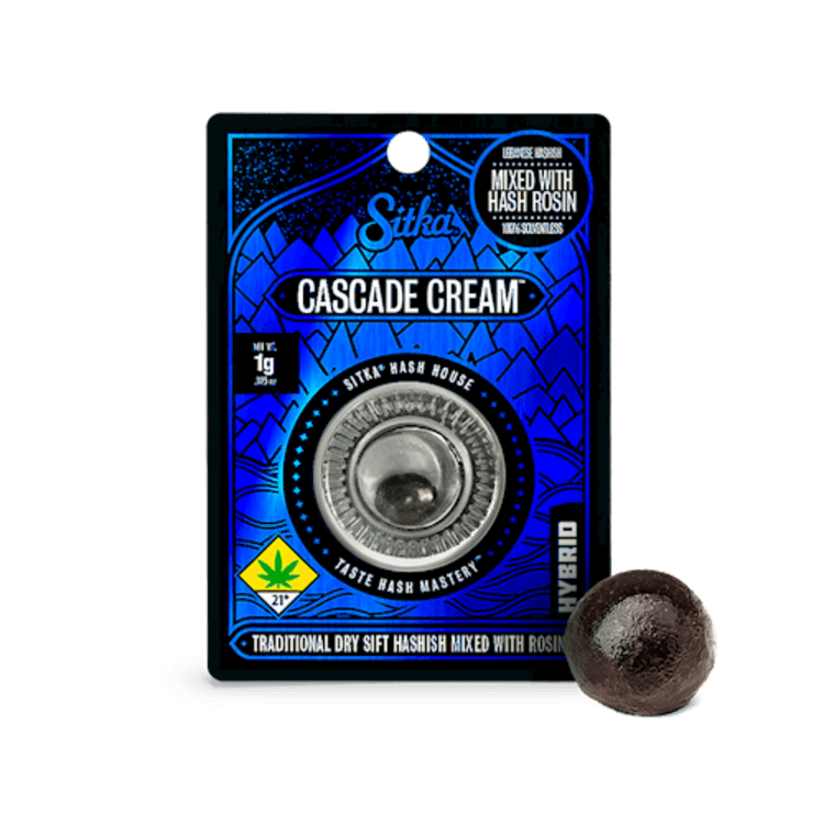 Sitka Cascade Cream Hash Concentrates