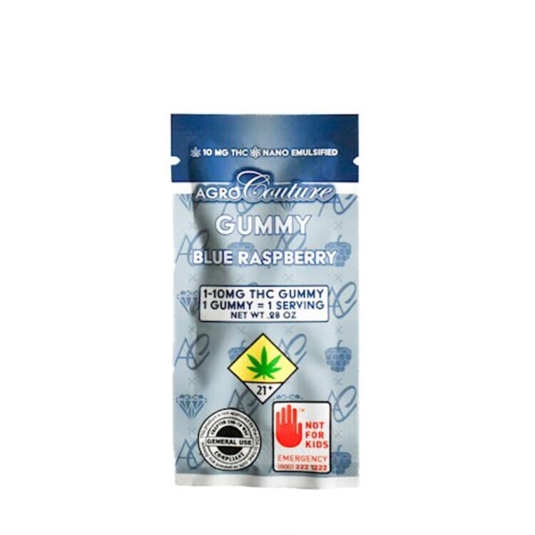 Agro Couture Blue Raspberry [10pk] (100mg)