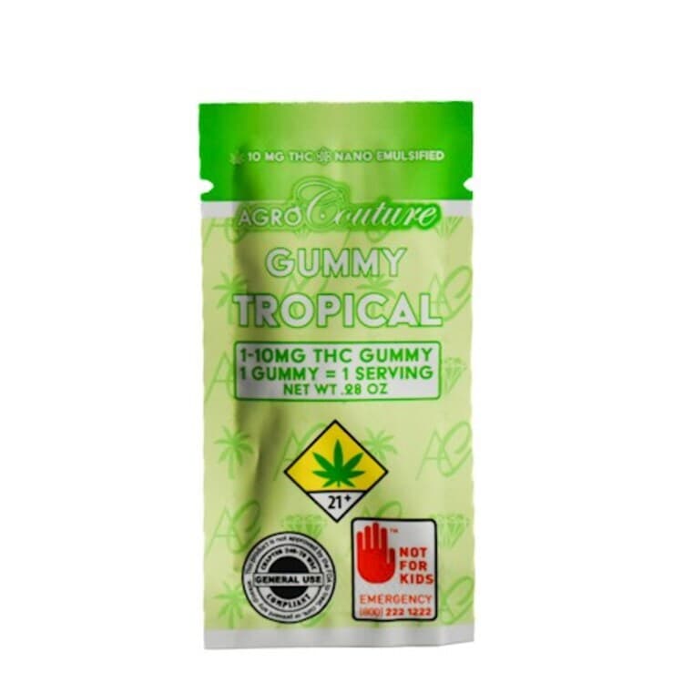 Agro Couture Tropical [10pk] (100mg) Edibles