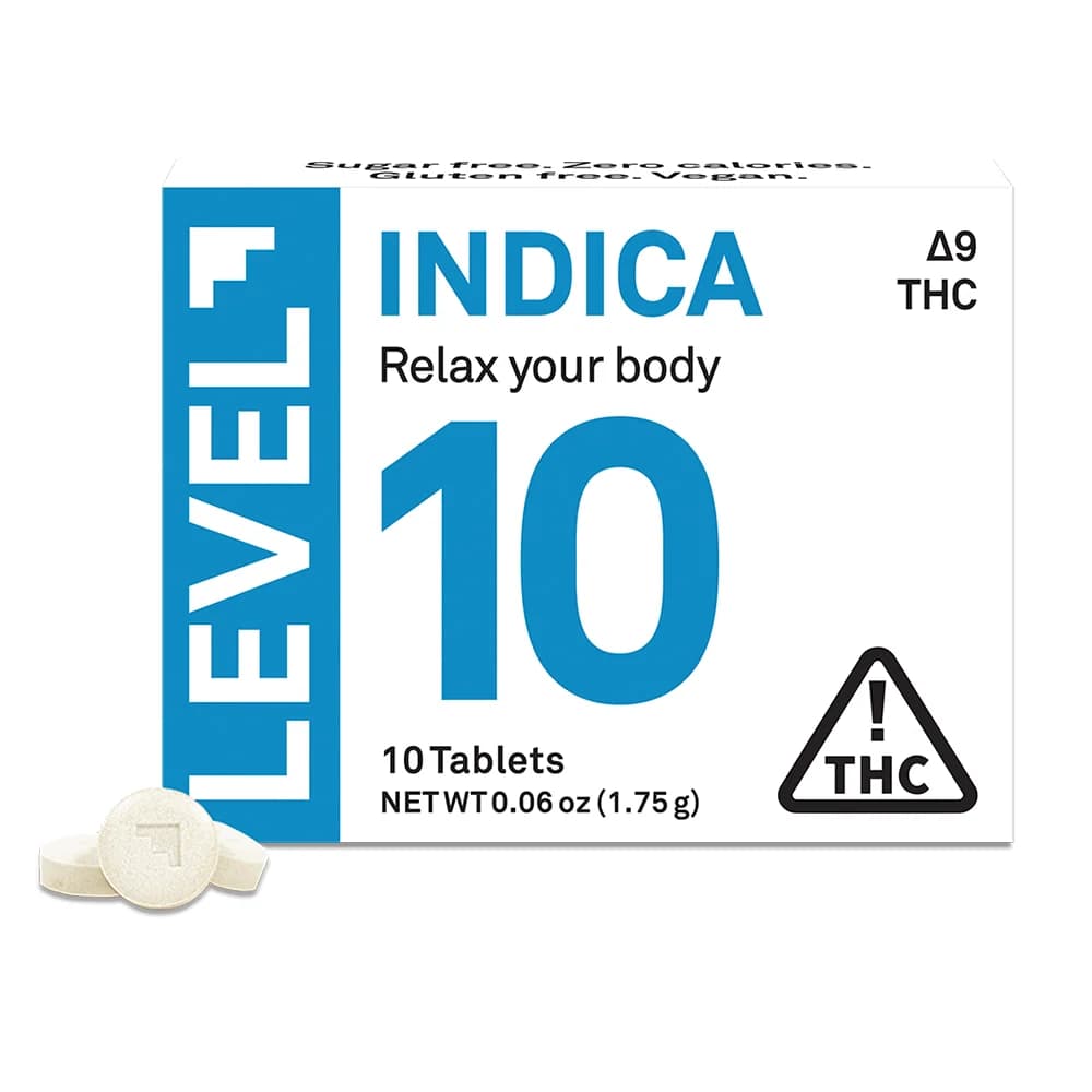 LEVEL LEVEL 10 Indica [10pk] (100mg delta-9 THC)