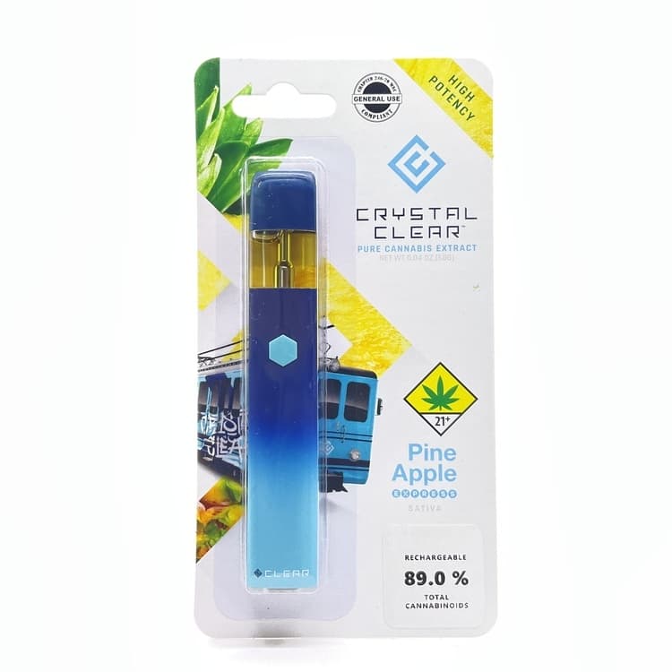Crystal Clear Crystal Clear: E-Joint Distillate, Pineapple Express 1g