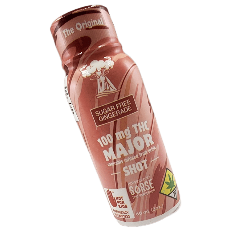 MAJOR Sugar Free Gingerade (100mg) Edibles