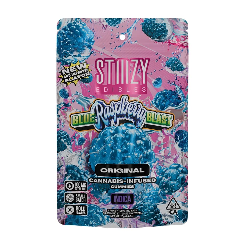 STIIIZY Blue Raspberry Blast [10pk] (100mg)