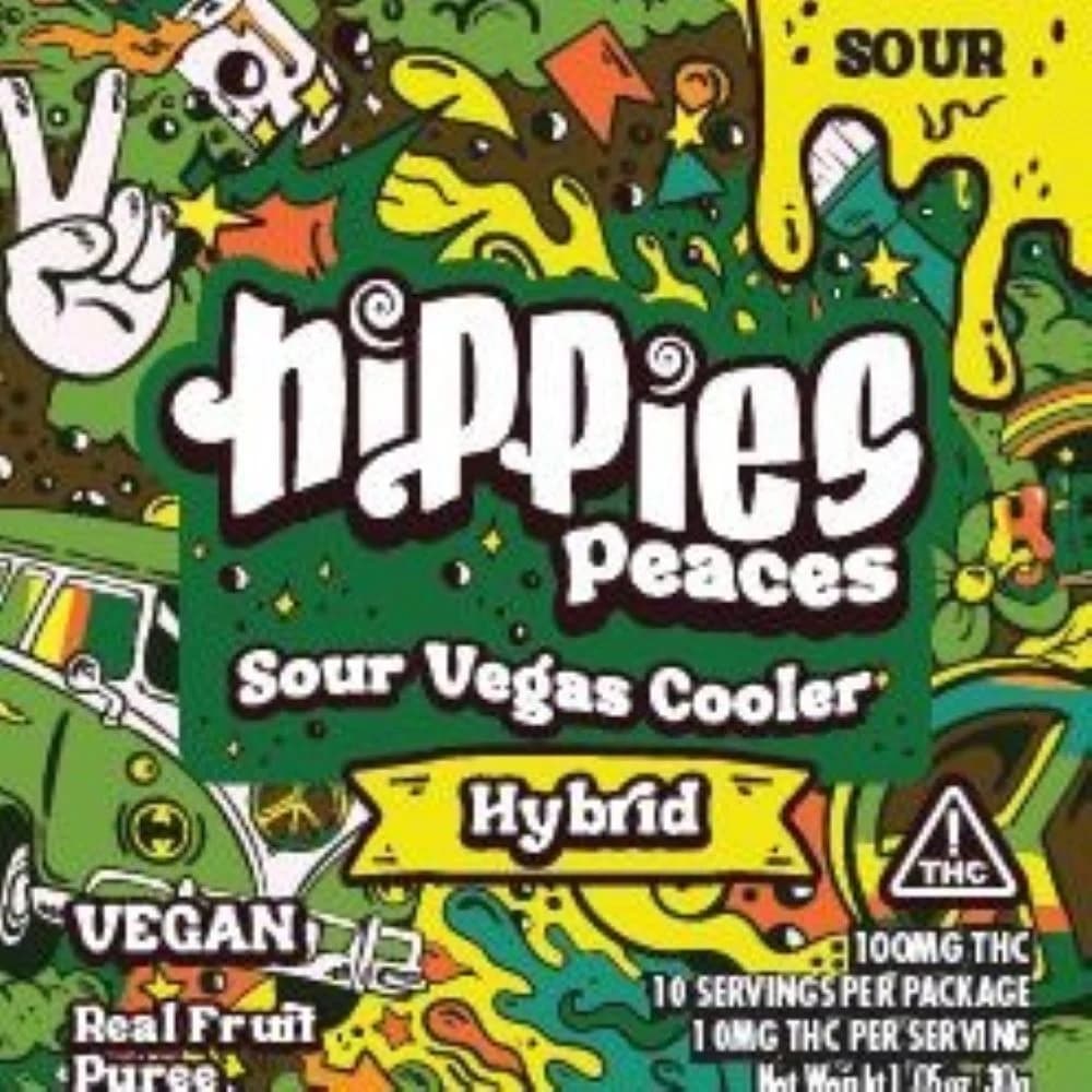 Hippies Sour Vegas Cooler [10pk] (100mg)