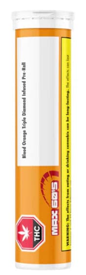 Chillbilly Blood Orange Max 60's Triple Infused Pre-Rolls by Chillbilly - Blood Orange Max 60's Triple Infused Pre-Rolls - 3x0.45g