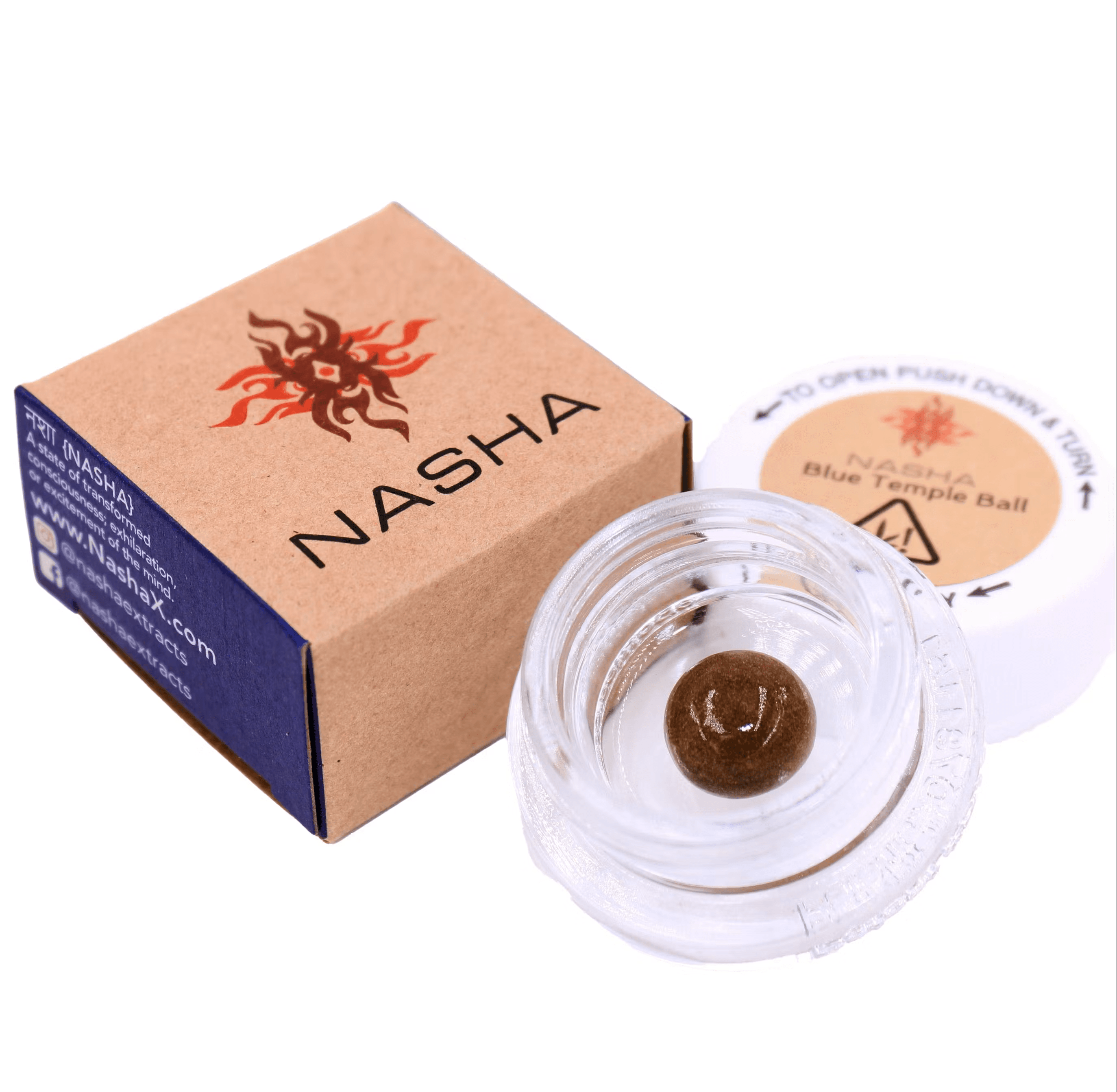 Nasha Papaya Bomb | 1.2g Blue Pressed Hash