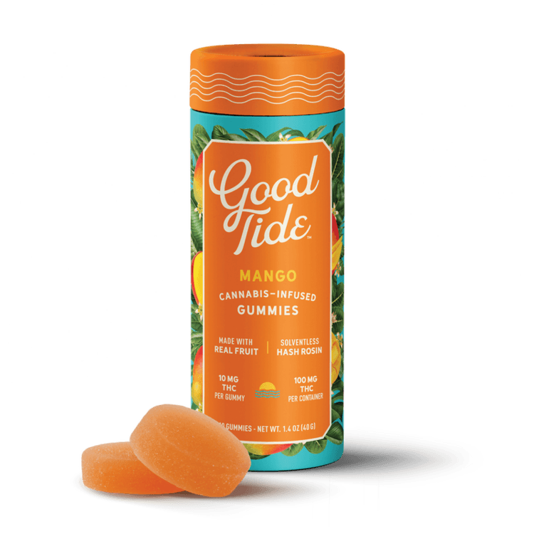 Good Tides Good Tide 100mg Mango Indica Gummies