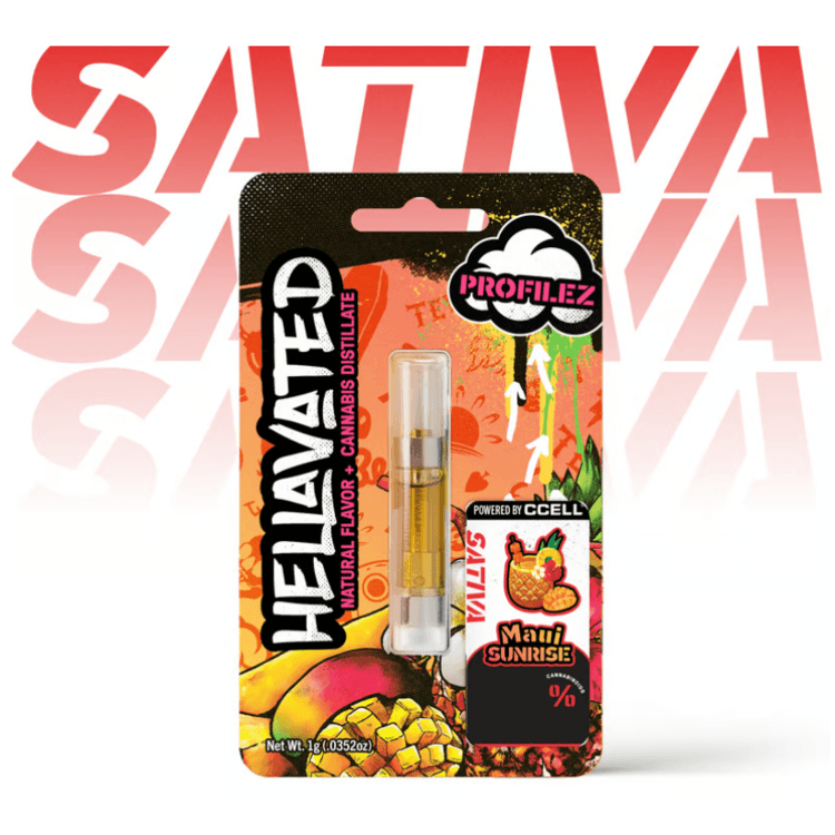 Hellavated VAPE DISTILLATE - 1G - MAUI SUNRISE
