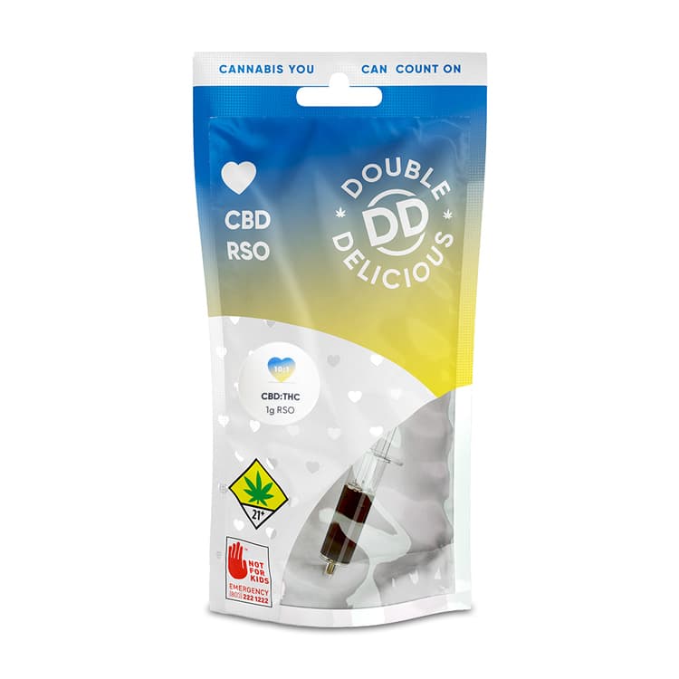 Double Delicious DD - 10:1 CBD:THC RSO - 1g