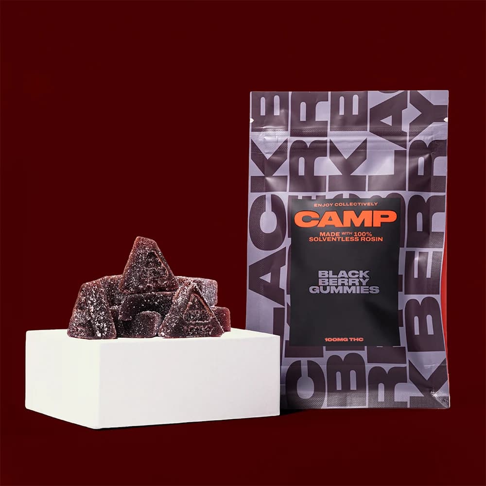 CAMP Blackberry Rosin Gummies [10pk] (100mg)