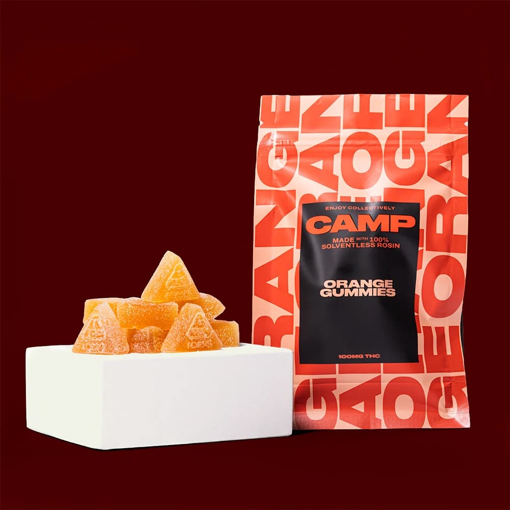 CAMP Orange Rosin Gummies [10pk] (100mg)