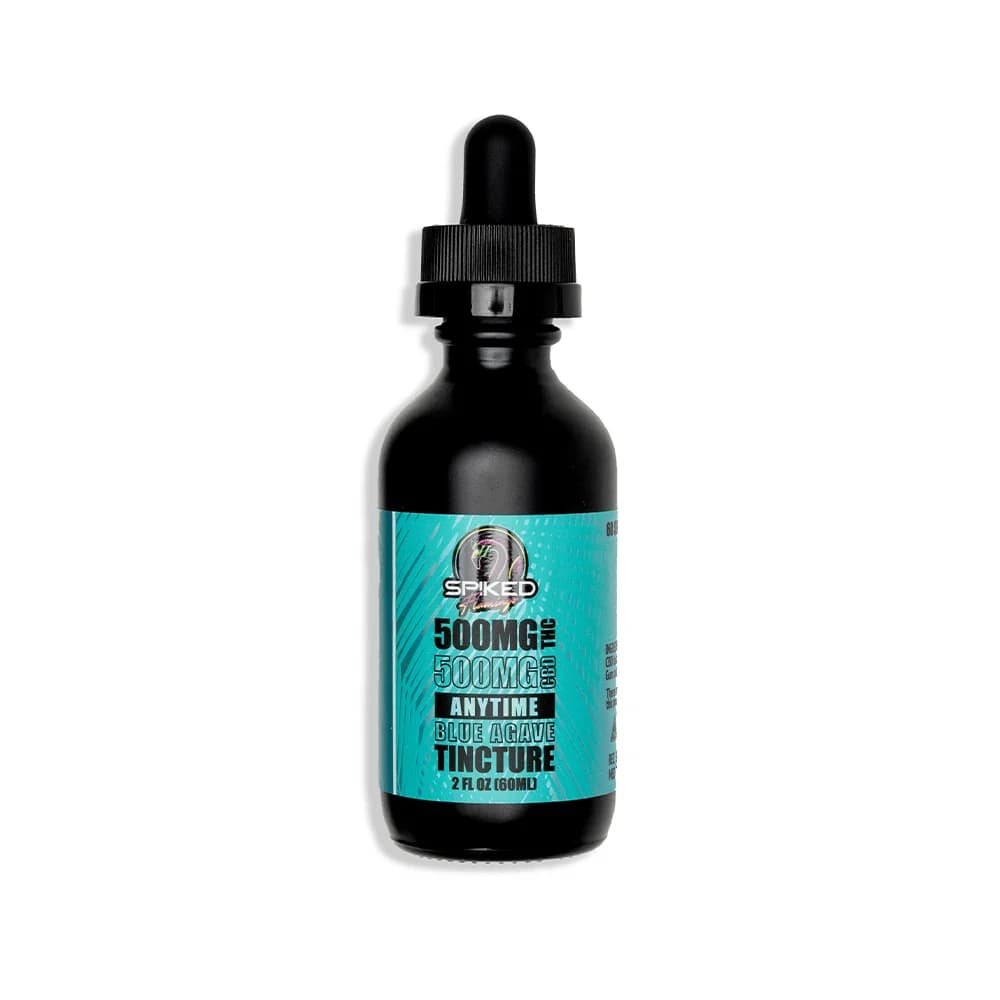 Spiked Flamingo 1:1 Anytime Blue Agave [2oz] (500mg CBD/500mg THC)