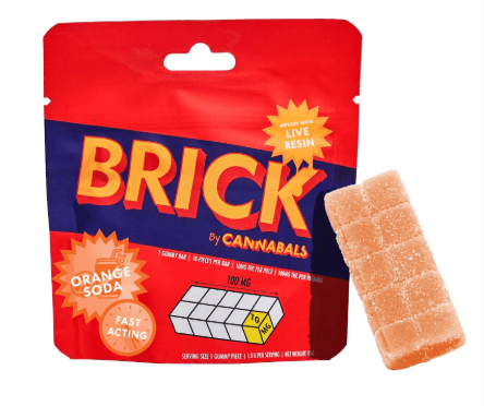Cannabals Orange Soda [10pk] (100mg) Beverages