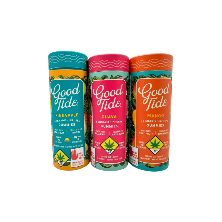 Good Tide 100mg THC Edible Sativa Pineapple Good Tide