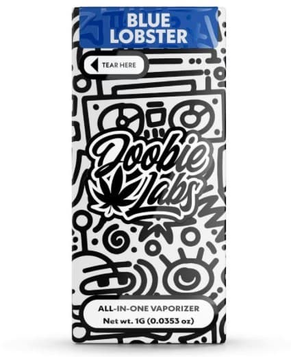 Doobie Labs Blue Lobster Disposable Vape - 1g
