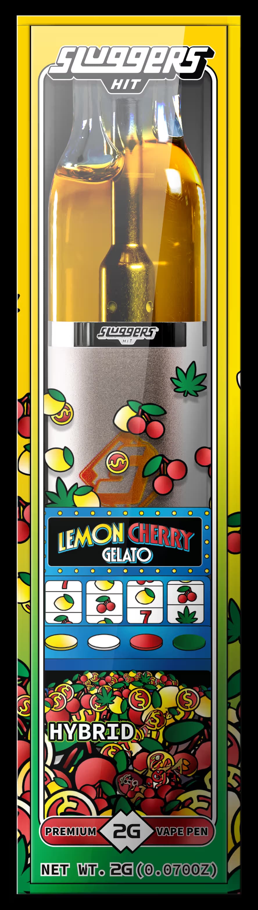 Sluggers Lemon Cherry Gelato