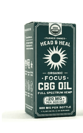 Head & Heal THC | Focus Tincture | 600mg CBG