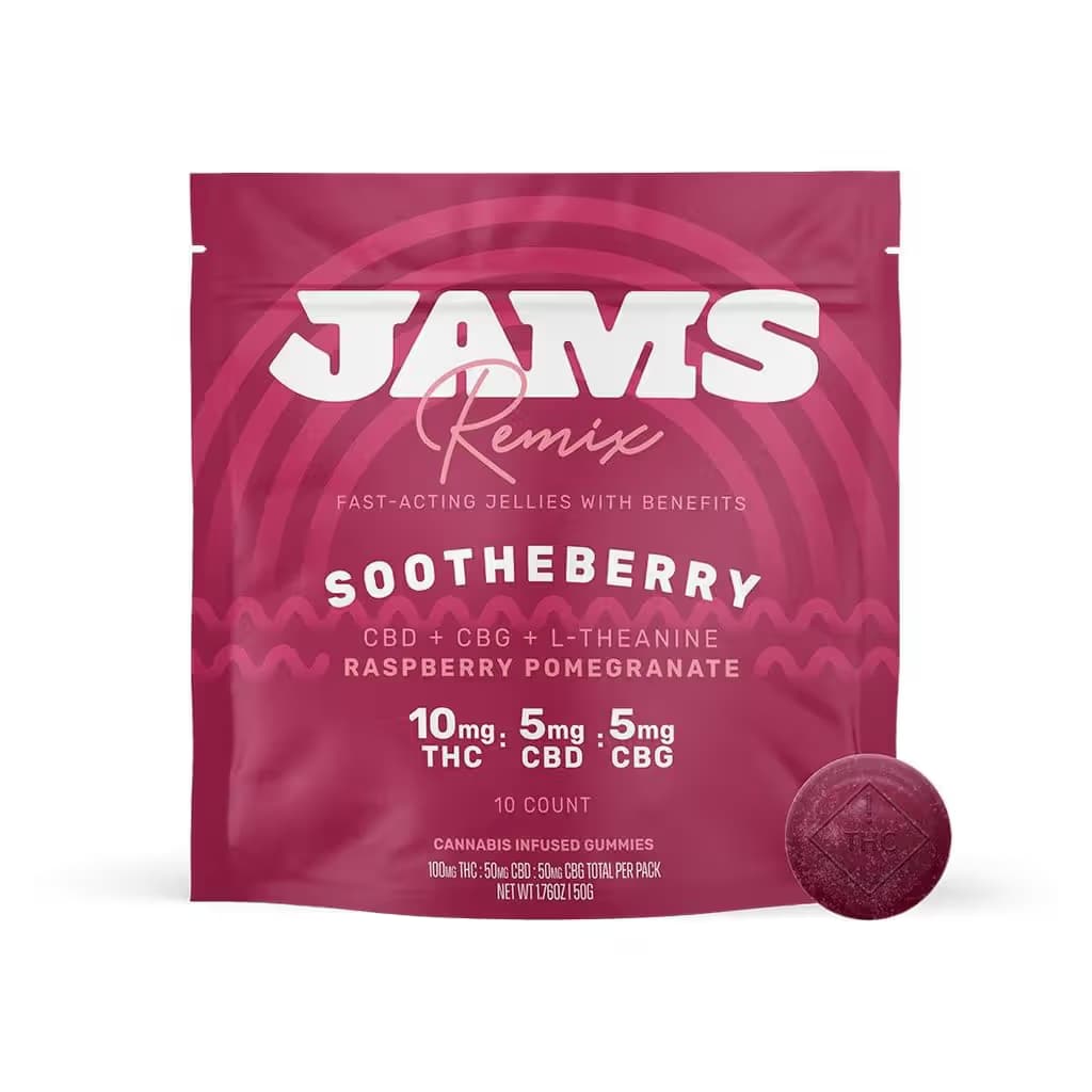 JAMS Sootheberry Raspberry Pomegranate