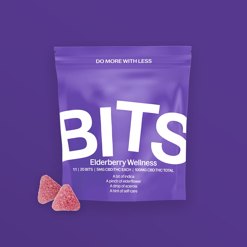 Bits Elderberry Wellness 1:1 CBD:THC