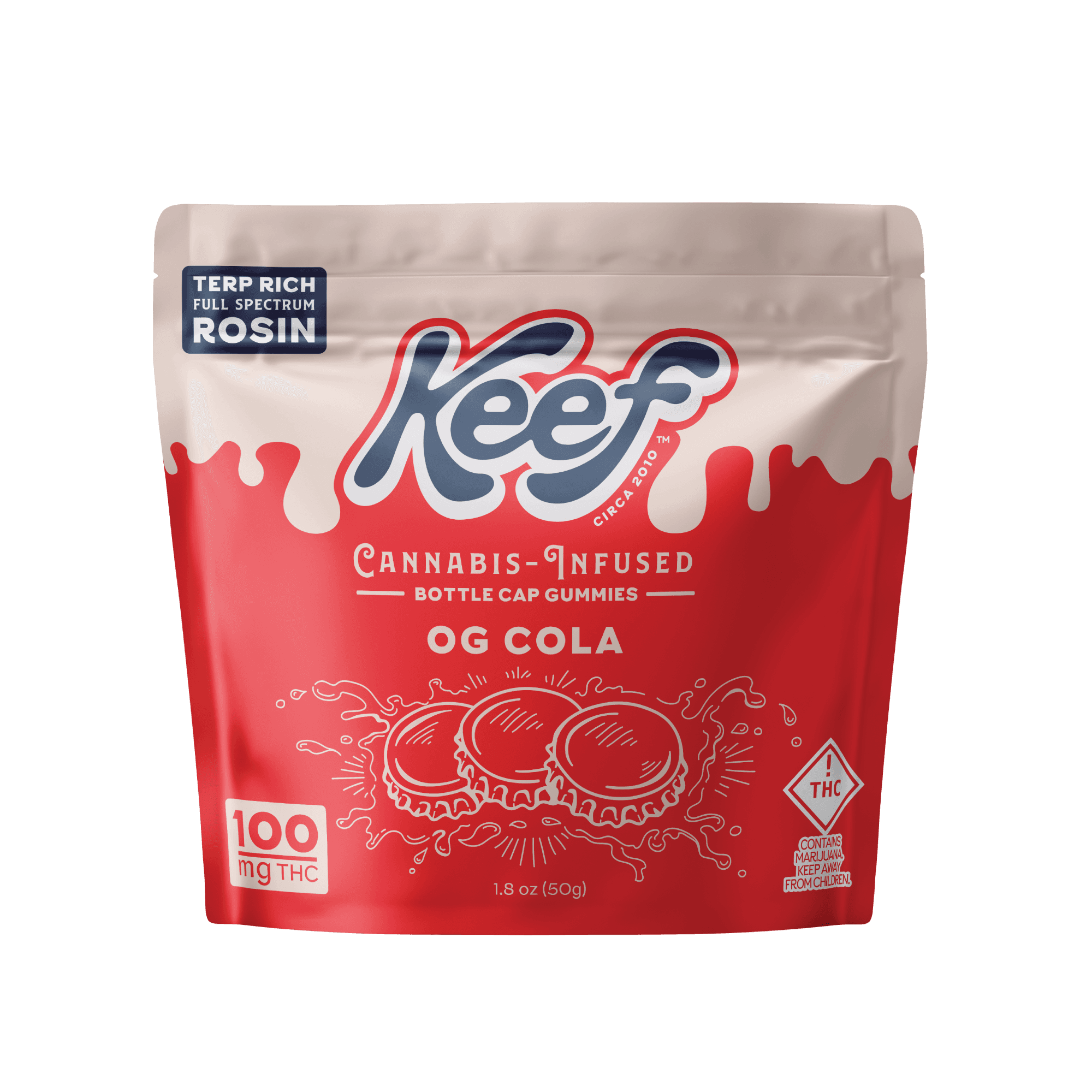 Keef Keef Original Cola Gummies 100mg
