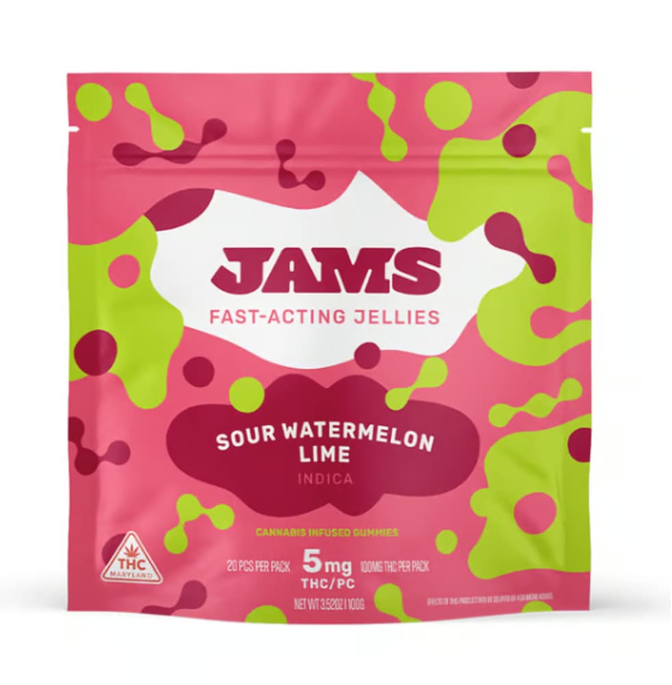 JAMS Sour Watermelon Lime [20pk] (100mg)