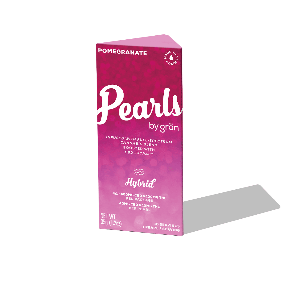 PEARLS Pomegranate - Hybrid Gummies 1:4 - 100mg