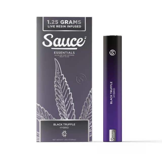Sauce Essentials Black Truffle | Live Resin | 1.25g AIO