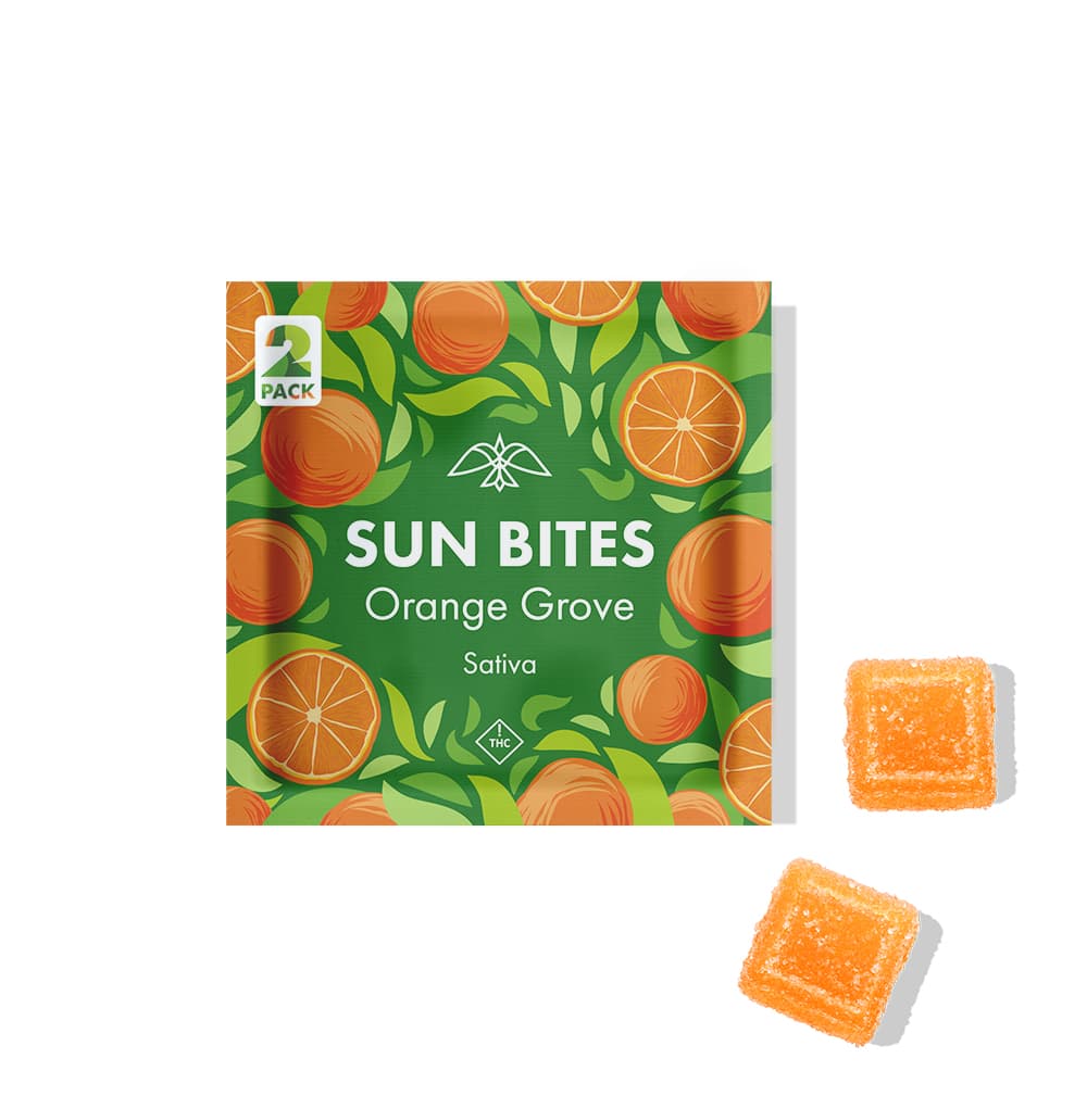 Firelands Scientific Orange Grove Sun Bites - Gummies - 20mg 2pk