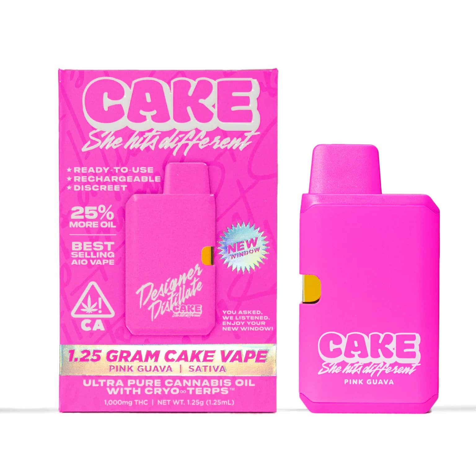 CAKE Pink Guava Disposable 0.9g