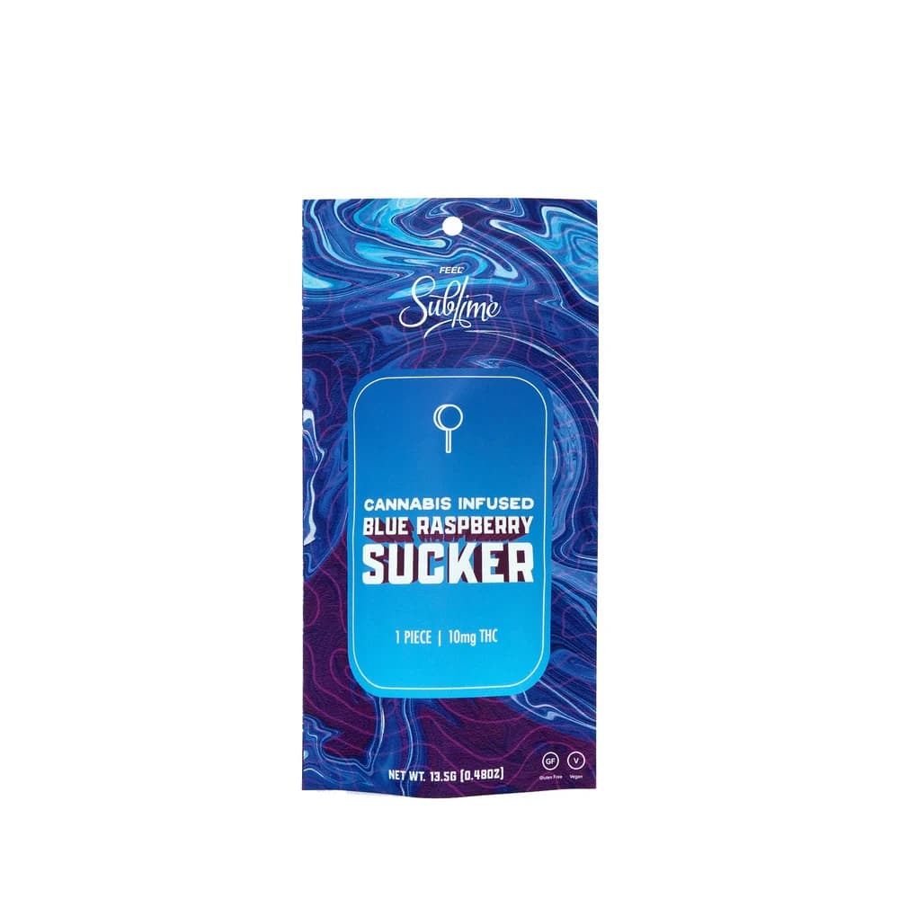 Sublime Brands Blue Raspberry Sucker (10mg)