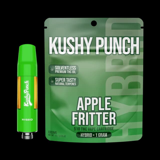 Kushy Punch THC VAPE - APPLE FRITTER - 1G
