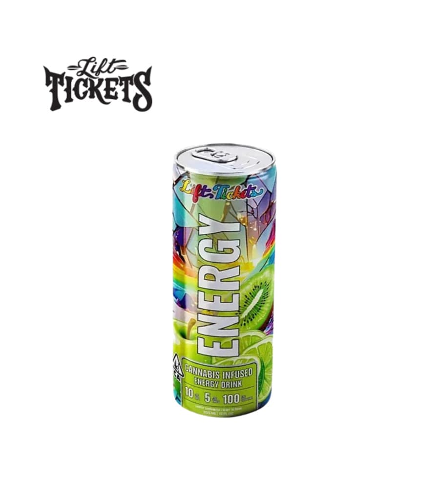 LIFT TICKETS Kiwi Apple (10mg THC/5mg THCV/100mg Caffeine)