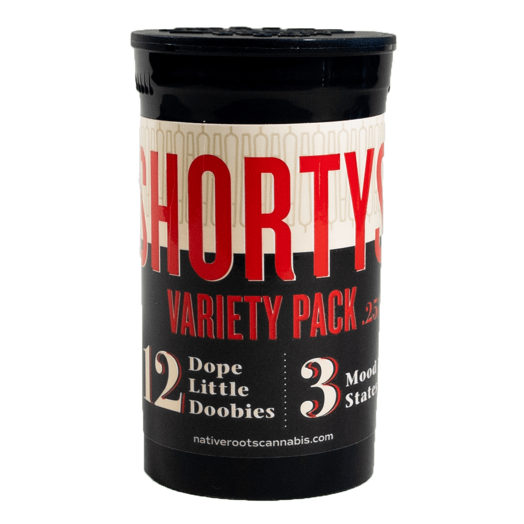 Shortys REC: Shortys Variety Pack [Energetic Focus Sleepy] Joint 12x0.25g