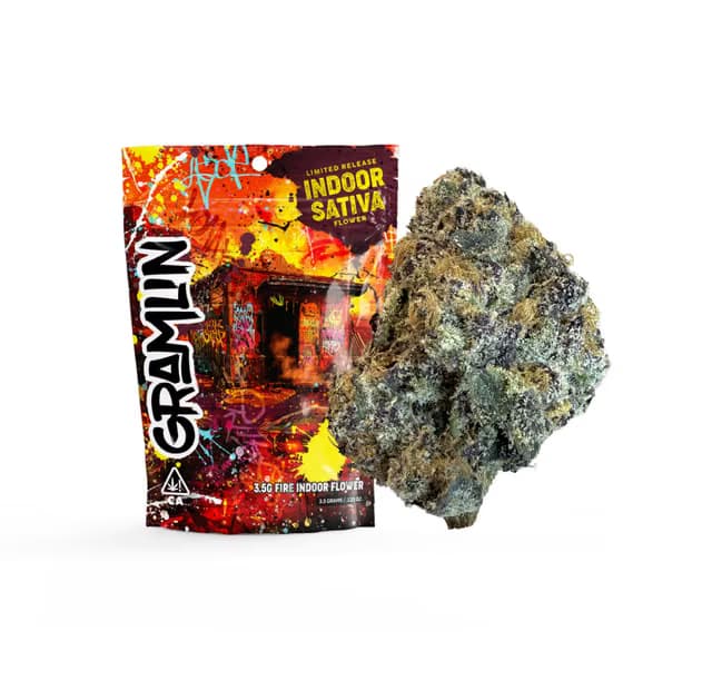 GRAMLIN INDOOR FLOWER - ZOAP X FIREJUANA #4 - 3.5G
